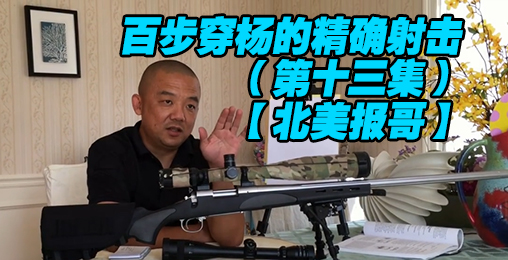 【北美报哥】百步穿杨的精确射击(第十三集):狙击镜MOA是什么